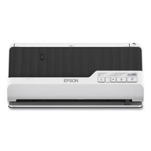 Epson DS-C490 Color Compact Desktop Document Scanner, 660 dpi Optical Resolution, 20-Sheet Auto Document Feeder