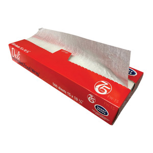 Handy Wacks Interfolded Food Wrap Deli Sheets, 10.75 x 15, 500/Box, 12 Boxes/Carton