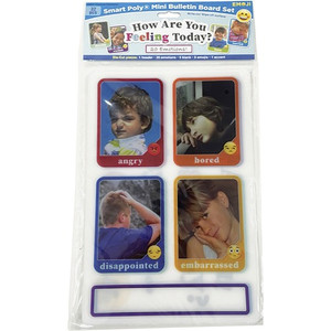 Ashley Smart Poly Picture Emotions Mini Set - Skill Learning: Interactive Learning, Emotion, Educational