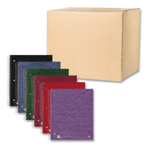 Roaring Spring Subject Wirebound Notebook, 4-Subject, Medium/College Rule, Randomly Assorted Cover Colors, (200) 11 x 9 Sheets, 12/Carton
