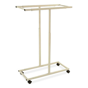 Safco Mobile Vertical File, 12 Hanging Clamps, 39.25w x 16d x 52h, Tan