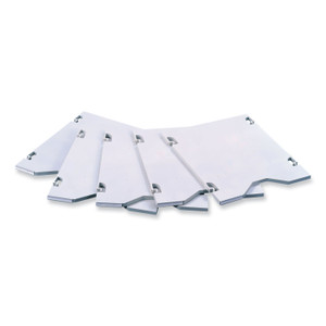 Safco E-Z Sort Additional Mail Trays, 5 Shelves, 11 x 12.5 x 0.5, Gray