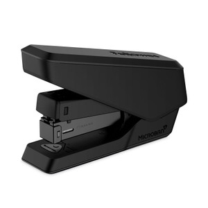 Fellowes LX840 EasyPress Half Strip Stapler with Antimicrobial Protection, 25-Sheet Capacity, Black