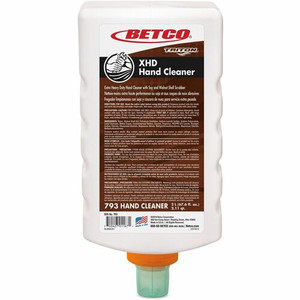 Betco Triton XHD Hand Cleaner Refills - 2.11 quart - Bottle Dispenser - Grease Remover, Oil Remover, Carbon Remover, Tar Remover - Hand - Light Beige