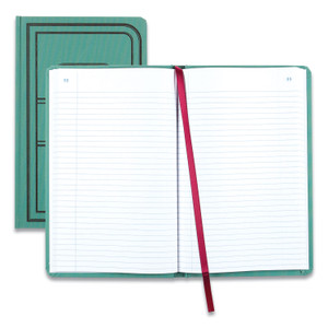 National Tuff Series Record Book, Green Cover, 12 x 7.5 Sheets, 150 Sheets/Book
