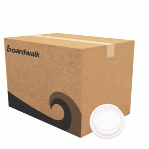 Boardwalk Souffle/Portion Cup Lids, Fits 3.25 oz to 5.5 oz Portion Cups, Plastic, Clear, 2,500/Carton