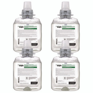 GOJO Green Certified Foam Hand Cleaner Refill, Unscented, 1,250 mL, 4/Carton