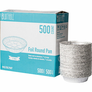 BluTable 7" Round Foil Pans (RMLFOILPAN7)