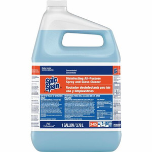 Spic and Span Concentrated Cleaner - Ready-To-Use/Concentrate - 128 fl oz (4 quart) - Heavy Duty, Streak-free, Disinfectant - Blue