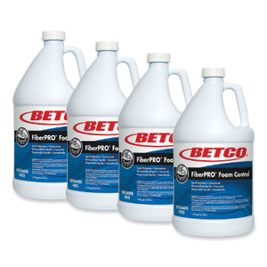 Betco FiberPro Foam Control Liquid Defoamer, 1 gal Bottle, 4/Carton