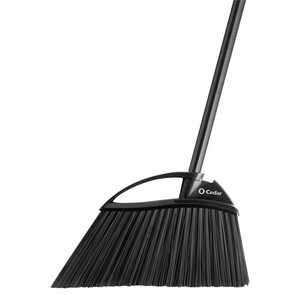 O-Cedar PowerCorner Outdoor Broom - Black, Gray