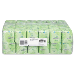 Marcal PRO 100% Recycled 2-Ply Bath Tissue, Septic Safe, 2-Ply, White, 500 Sheets/Roll, 48 Rolls/Carton