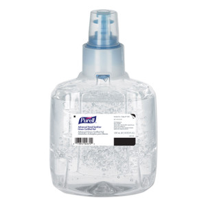 PURELL Advanced Hand Sanitizer Green Certified Gel Refill, For LTX-12 Dispensers, 1,200 mL, Fragrance-Free, 2/Carton (GOJ190302CT) View Product Image