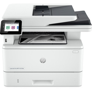 HP LaserJet Pro 4101fdne Laser Multifunction Printer - Monochrome - White - Copier/Fax/Printer/Scanner - 63 ppm Mono Print - 4800 x 600 dpi Print