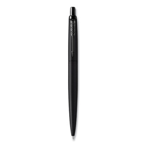 Parker Jotter XL Ballpoint Pen, Retractable, Medium Point, Blue Ink, Black Barrel