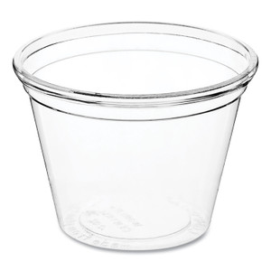 World Centric PLA Clear Cold Cups, 1 oz, Plastic, Clear, 3,000/Carton WORCPCS1S