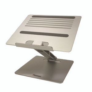 AbilityOne 7110017136390, SKILCRAFT Laptop Riser, 9.5 x 8.5 x 1.5 to 8, Silver