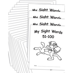 Teacher Created Resources My Own Books Sight Words Pack Printed Book - (TCREP62143)