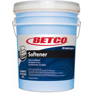 Betco Symplicity Softener - Ready-To-Use - 640 oz (40 lb) - Fresh Scent - Soft, Spill Resistant - Blue