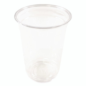 Boardwalk Clear Plastic PET Cups, 10 oz, 50/Pack