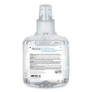 PROVON Clear and Mild Foam Hand Wash Refill, Unscented, 1,200 mL, 2/Carton