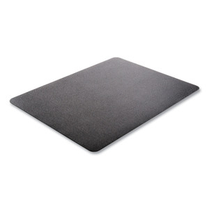 deflecto EconoMat Carpet Chair Mat, Rectangular, 45 x 53, Black
