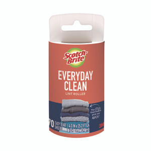 Scotch-Brite Lint Roller Refill Roll, 70 Sheets/Roll, 2/Pack