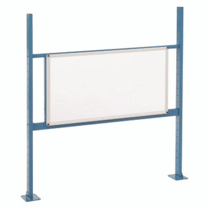 Global Industrial Workbench Whiteboard Panel Kit, Steel/Aluminum, 48"