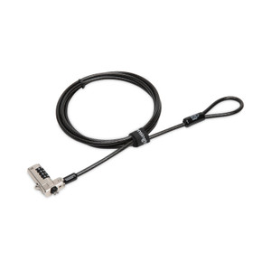 AbilityOne - Laptop and Tablet Combination Lock, Wedge-Shaped Slots, Keyless - (5340-01-695-2557) (5340016952557)