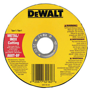 4-1/2"X.045"X7/8" Metalthincut-Off Wheel Type-1 (115-Dw8062) View Product Image