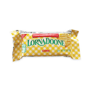 Nabisco Lorna Doone Shortbread Cookies, 1 oz Packet, 120 Packets/Box, 4 Boxes/Carton