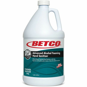 Betco Hand Sanitizer Foam Refill - Citrus Scent - 1 gal - Kill Germs - Hand, Skin - Moisturizing