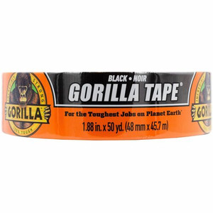 Gorilla Tape - 50 yd Length x 1.88" Width - Black