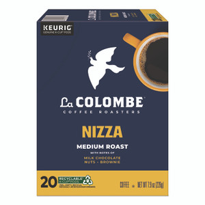 La Colombe Coffee K-Cup Pods, Nizza Medium Roast, 20/Box