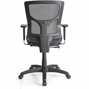 Lorell Conjure Mesh Task Chair - Black - Armrest