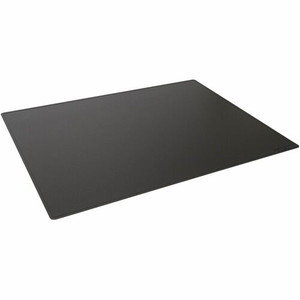 DURABLE Contoured Edge Desk Mat - Office - 19.69" Length x 25.59" Width - Rectangular - Polypropylene, Plastic - Black