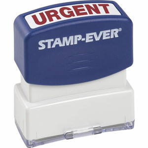 Trodat Pre-inked URGENT Message Stamp - Message Stamp - URGENT - 0.56" Impression Width x 1.69" Impression Length - Red