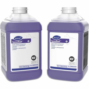 Diversey Speedball Power Cleaner & Degreaser - Concentrate - 84.5 fl oz (2.6 quart) - Fresh Lemon, Citrus Scent - Butyl-free, Rinse-free, Residue-free, Heavy Duty - Purple