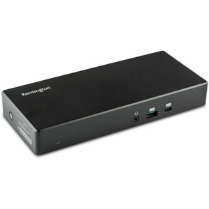 Kensington SD4780p USB 4K Hybrid Docking Station - for Notebook, Monitor - USB Type C - 2 Displays Supported - 4K, UHD - 3840 x 2160