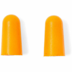 Medline Earplugs - Recommended for: Ear - Noise Protection - Foam - Orange - 2/Pair