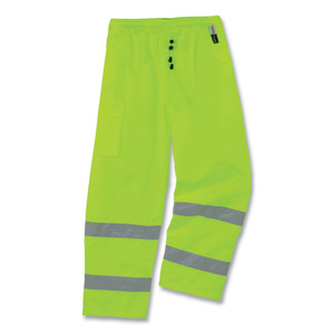 ergodyne GloWear 8925 Class E Hi-Vis Thermal Pants, 5X-Large, Lime