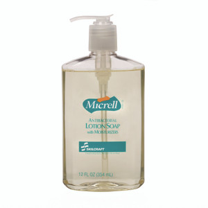 AbilityOne 8520014907370, SKILCRAFT MICRELL Antibacterial Lotion Soap, Unscented, 12/Box