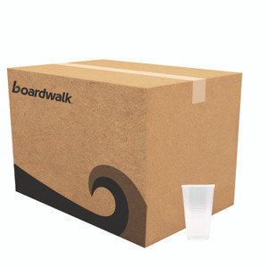 Boardwalk Translucent Plastic Cold Cups, 20 oz, Clear, 1,000/Carton