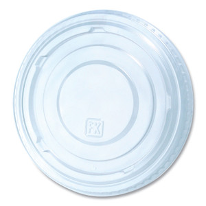 Fabri-Kal Greenware Cold Drink Lids, Fits 16 oz to 24 oz Cold Cups, Plastic, Clear, 1,000/Carton