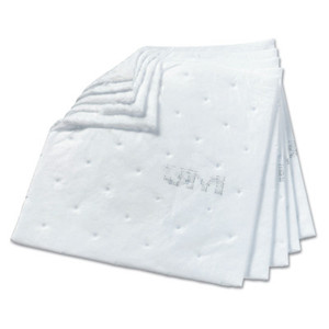 3M High-Capacity Petroleum Sorbent Pads  Absorbs .66 Gal  19 In X 17 In (498-Hp255) View Product Image