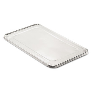 HFA Steam Pan Foil Lids, Fits Full-Size Pan, 40 Gauge, 12.88 x 20.81, 50/Carton