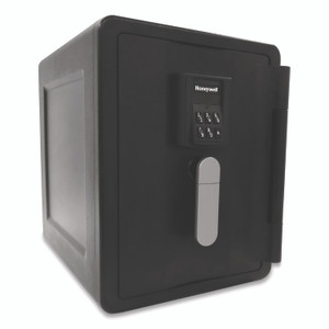 Honeywell Fire and Waterproof Safe with Digital Lock, 11.8 x 16.7 x 15.6, 0.7 cu ft, Black