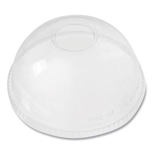 Karat PET Lids, Dome Lid, Fits 12 oz to 24 oz Cold Cups, Plastic, Clear, 1,000/Carton Karat PET Lids, Dome Lid, Fits 12 oz to 24 oz Cold Cups, Plastic, Clear, 1,000/Carton
