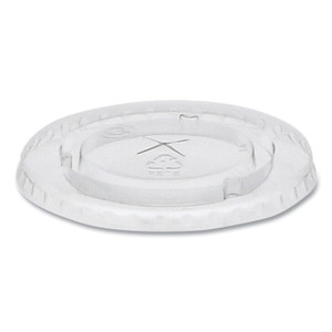 Pactiv Evergreen Cold Cup Lids, Fits 12 oz/14 oz/16 oz/20 oz Cold Cups, Plastic, Clear, 1,680/Carton