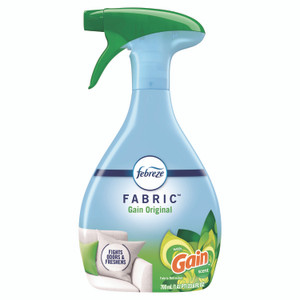 Febreze FABRIC Refresher/Odor Eliminator, Gain Original, 23.6 oz Spray Bottle, 4/Carton Febreze FABRIC Refresher/Odor Eliminator, Gain Original, 23.6 oz Spray Bottle, 4/Carton